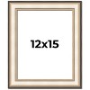 PosterPalooza | Contemporary Silver Picture Frame - UV Acrylic, Foam Board Backing, Hanging Hardware - 2 of 4
