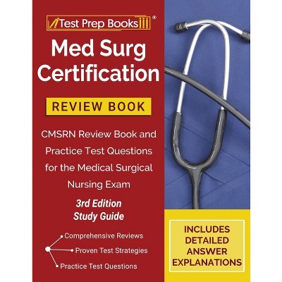 Med Surg Certification Review Book - by  Tpb Publishing (Paperback)