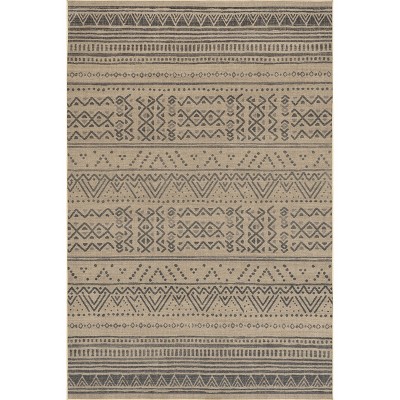 Nuloom Anisa Stripe Easy-Jute Machine Washable Indoor Area Rug
