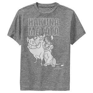 Boy's Lion King Hakuna Matata Friends Performance Tee - 1 of 4