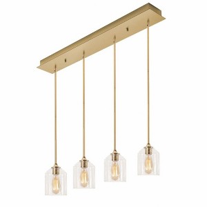 AFX William 4 - Light Pendant in  Satin Brass - 1 of 4