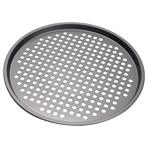 Goodcook 15.75 Large Nonstick Carbon Steel Ready Air Perfect Pizza Pan  Gray : Target