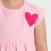 Toddler Girls' Short Sleeve Knit Dress - Cat & Jack™ - 2 of 4