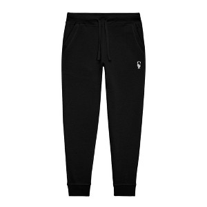 Dalix Astronaut Embroidery Jogger Midweight Fleece Sweatpants Soft Lounge Pant Drawstring Waistband Pockets Mens - 1 of 4