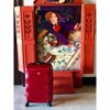 DUKAP Zonix Medium Checked Lightweight Hardside Spinner 26" Suitcase - Wine - 3 of 4