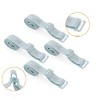 Allegra K Women's Stretchable Shoulder Bra Straps Adjustable Elastic Straps 2 Pairs - 4 of 4