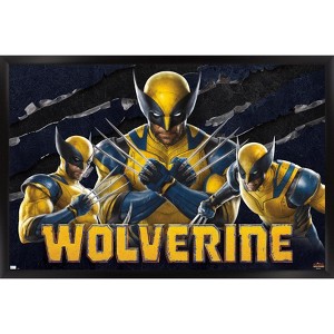 Trends International Marvel Deadpool & Wolverine - Wolverine Framed Wall Poster Prints - 1 of 4