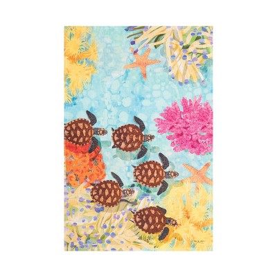 C&F Home Baby Turtle Printed Flour Sack Kitchen Towel