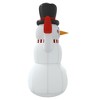 vidaXL Inflatable Snowman Holiday Blow up Ornaments Decorations with LEDs - 4 of 4