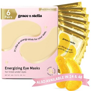 Grace & Stella Energizing Under Eye Mask - Gold - 1 of 4