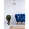 Artificial Plant Topiary Ball, Ball Topiary in Square Pot for Home Office Outdoor and Indoor Decor Porch Plants - 3 of 4