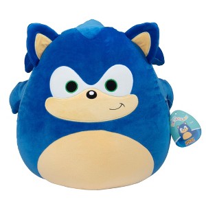 Squishmallows Original Sonic The Hedgehog 14-Inch Sonic Plush - Large Ultrasoft Official Jazwares Plush - Gift for Kids, Girls & Boys - 1 of 4