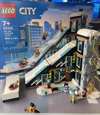 LEGO City Ski and Climbing Center Building Toy Set 60366