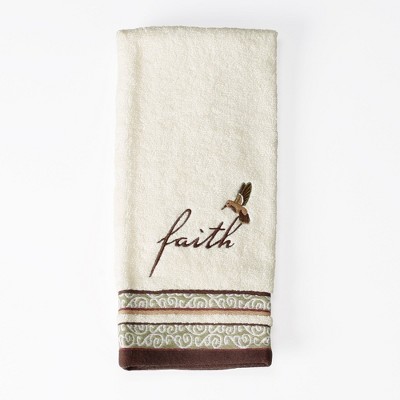 Saturday Knight Ltd Inspire High Quality Stylish Easily Fit & Ultra-Durable Everyday Use Hand Towel 16x26" - Natural