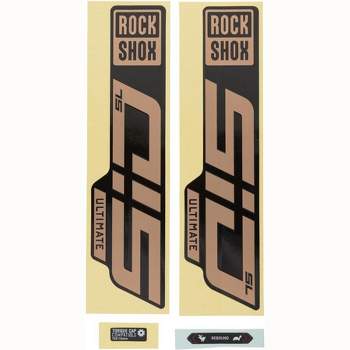 Rockshox Fork Decal Kit - SID SL Ultimate 27.5"/29" Matte Copper Foil/High Gloss