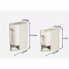 25 Lbs Rice Dispenser with Measuring Cup and Lid, Moisture Proof Airtight Food Dispenser for Rice,Corn,Coffee - 2 of 4