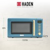 Haden Cotswold Vintage Retro 0.7 Cu Ft 700W Countertop Microwave Oven - 4 of 4