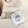 Pavilion Gift Company- Hedgehog - Pet Animal 4.25" Keepsake Trinket Jewelry Hedgehog Lover Home Decor Stoneware Dish - 2 of 4