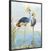 Amanti Art Heron Pairing by Aimee Wilson Framed Canvas Wall Art - 3 of 4