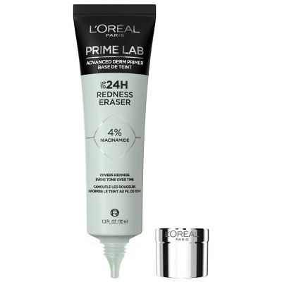 L'Oreal Paris Up to 24hr Lab Primer - Redness Eraser - 1 fl oz