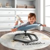 Costway Kids Sensory Swivel Chair with Non-Slip Metal Base for Autistic Kids Indoor Outdoor Blue Elephant - 2 of 4