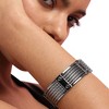 Women's Screwed Rope Bracelet - Silver - 4 of 4