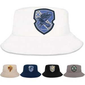 Harry Potter Bucket Hat for Kids, Boy and Girl Sun Hat Ages 4-7 Years 100% Cotton for Summer Teen Youth Beach Hat - 1 of 4