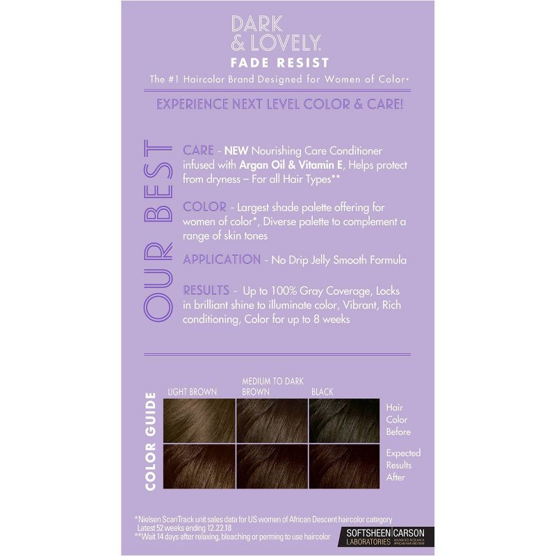 Dark and Lovely Fade Resist Rich Conditioning Hair Color, 3 of 14