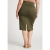 ELOQUII Women's Plus Size Neoprene Pencil Skirt - 4 of 4