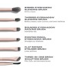 Morphe Eye Shaping Essentials Bamboo & Charcoal-Infused Eye Brush Set - 7pc - Ulta Beauty - 3 of 4