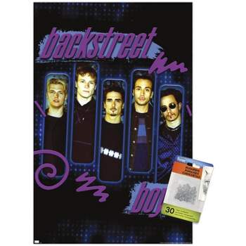 Trends International Backstreet Boys - Purple Panels Unframed Wall Poster Prints