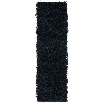 Leather Shag LSG511 Handwoven Rugs - Safavieh