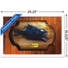 Trends International Marvel Venom: The Last Dance - Symbiote Fish Plaque Framed Wall Poster Prints - 3 of 4