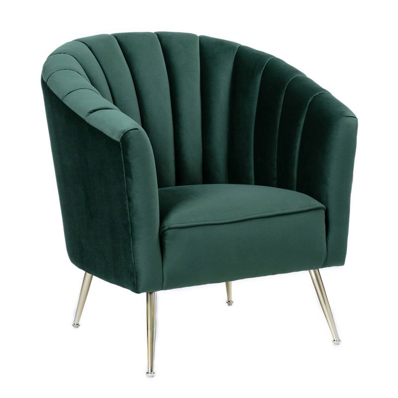 Rosemont Velvet Accent Chair - Manhattan Comfort, 1 of 9