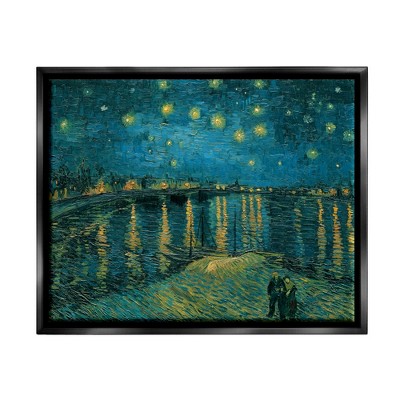 Stupell Industries Classic Starry Night Over the Rhone Van Gogh Painting
