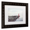 Trademark Fine Art - Dorota Gorecka Red Dress Matted Framed Art - 3 of 4