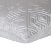 Parkland Collection,Eris Transitional Quilted Throw Pillow - 4 of 4