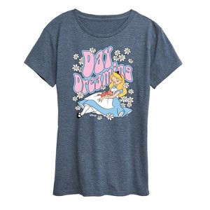 Women's - Disney - Alice in Wonderland Short Sleeve Graphic T-Shirt - 1 of 4