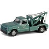 1967 Chevrolet C-30 Dually Wrecker Tow Truck "Holley Speed Shop" Green "Dually Drivers" 1/64 Diecast Model Car by Greenlight - 2 of 4