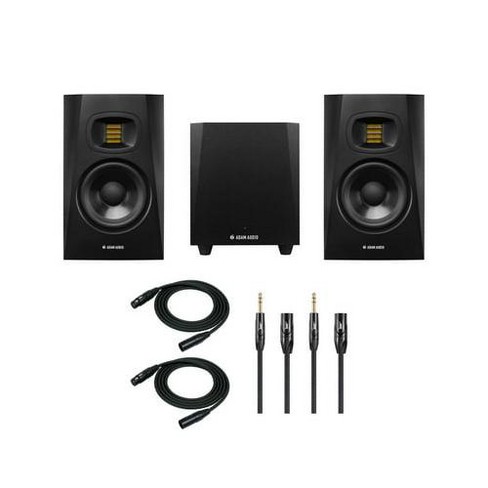 Adam Audio T7v Monitor (pair) With Adam Audio T10s Subwoofer And