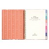 greenroom Planner 2026 Weekly/Monthly 6.22"x8.2" Medium Hardcover Vintage Floral Terra Cotta - 3 of 4
