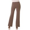 Rekucci Women's Secret Figure Pull-On Knit Wide Leg Pant - 3 of 4