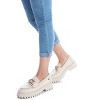 Carmela Women's Leather Penny Loafers - 2 of 4
