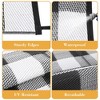 Outdoor Rug Waterproof Reversible Rug Indoor Outdoor Plaid Area Rug Plastic Straw Rug for Camping RV Backyard Patio - image 4 of 4