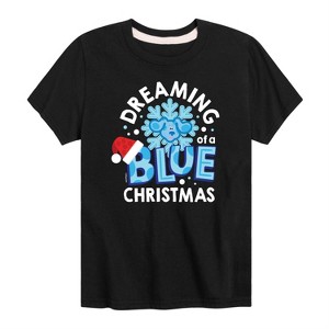 Boys' - Blue's Clues & You! - A Blue Christmas Short Sleeve Graphic T-Shirt - 1 of 4