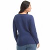 June + Vie by Roaman's Wrap-Front Cardigan - 3 of 4