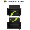 GustoWave 3 Drawer Rolling Tool Cabinet, Heavy Duty Garage Storage On Wheels Mobile Metal Workbench for Workshop, Office - 3 of 4