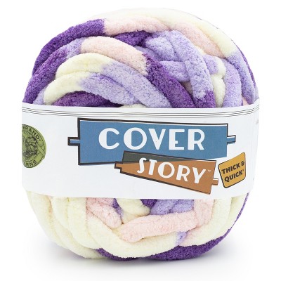 Lion Brand Cover Story Thick & Quick Yarn-Lavender Fields