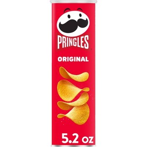 Pringles Original Flavored Potato Crisps Chips - 5.2oz - 1 of 4