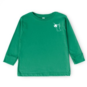 The Juniper Shop Boo Cheri Ghost Toddler Long Sleeve Tee - 1 of 4